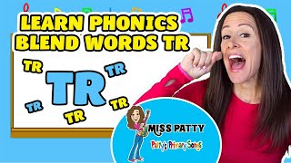 Learn Phonics Song for Children Blends Songs Letter Tr  Consonant Song for Kids by Patty Shukla [upl. by Camille]