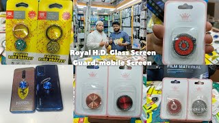 Royal HD Wholeseller amp Retailer Glass Screen Guard Mobile stand  viral trending vlog mumbai [upl. by Veradis519]