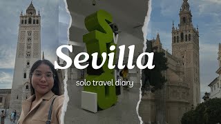 SEVILLA 🇪🇸 VLOG Solo travel diary sharedroom tour afternoon walk  Krizzia Rivas [upl. by Izabel896]