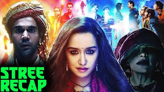 Stree Recap in Just 5 Minutes  Watch This Before Stree 2 Movie  Horror Cinematic Universe [upl. by Arreis122]