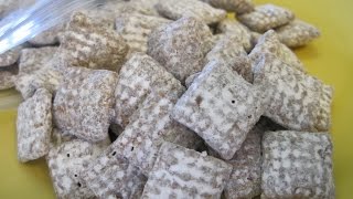 PUPPY CHOW  How to make MUDDY BUDDIES Recipe [upl. by Vachil]