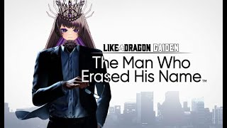 💀Like a Dragon Gaiden The Man Who Erased His Name Pt1 Stream💀 KIRYUUUUUUU [upl. by Aleel]