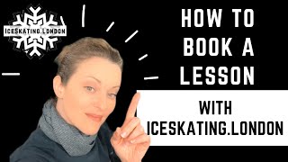 How to book Ice Skating Lessons with us  Lee Valley Ice Centre London England [upl. by Miun]