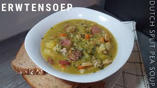 Comforting Dutch Split Pea Soup  Erwtensoep [upl. by Amand350]