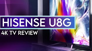 Hisense U8G Worth It In 2022  4K TV Review [upl. by Nazay]