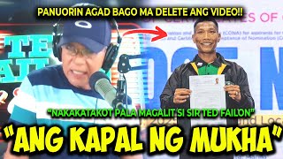 KAKAPASOK LANG SUMABOG SA GALIT TED FAILON DI NA NAKATIIS SA PANGLOLOKO NG MGA PARTY LIST SA BANSA [upl. by Saitam]