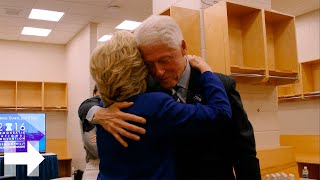 Behind the scenes look backstage at the Democratic Convention in Philadelphia  Hillary Clinton [upl. by Ettenrahs856]