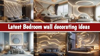 Top 25 Modern bedroom design ideas 2024  bedroom wall decorating ideas  home interior design ideas [upl. by Ahseikan]