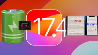 IOS 174 SOLUCION PARA QUE MUESTRE 100 vida después de cambio de batería [upl. by Anoli]