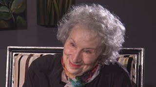 Extended interview Author Margaret Atwood talks her career The Handmaid’s Tale and today’s society [upl. by Ahsinnor554]