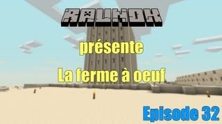 Tuto Ferme à oeuf dans minecraft FR HD ep 32 [upl. by Enelrad]