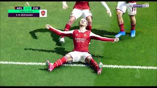 Arsenal vs Everton 🔴 PES 2021 Winning Eleven Soccer eFootball Lets Play Gameplay 2024 No Commentary [upl. by Valentin]