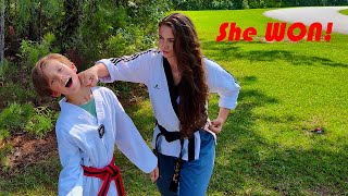 Taekwondo vs Isshinryu Karate Forms Explained [upl. by Longley329]