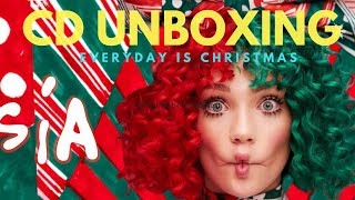 UNBOXING Sia  Everyday is Christmas CD [upl. by Small]