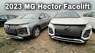 2023 MG Hector Facelift  a better version walkaround video [upl. by Mines183]