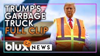 Trump Garbage Truck Full Clip bluxverse  TROLL Response to Biden’s Remark 🚛🗑️  blux 🇺🇸 [upl. by Fontana]