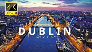 Dublin Ireland 🇮🇪 in 4K ULTRA HD 60 FPS Video by Drone [upl. by Eelahc]