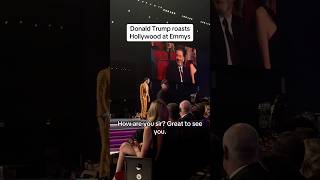 Donald Trump roasts Hollywood at Emmys  Matt Friend [upl. by Merla]