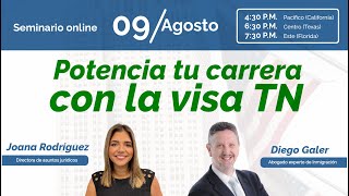 Potencia tu carrera con la visa TN [upl. by Innoj]