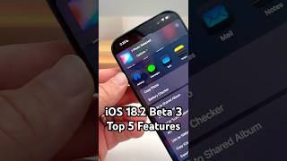 iOS 182 Beta 3 is Here  Top 5 Features [upl. by Krystin]