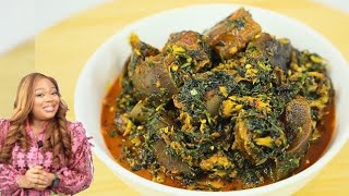 COOK RICH BITTER LEAF SOUP AUTHENTIC CALABAR STYLE [upl. by Sudhir]