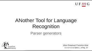 The Antlr Parser Generator [upl. by Assenyl]