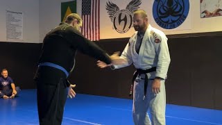 255LBS BLUE BELT VS BLACK BELT [upl. by Bravar900]