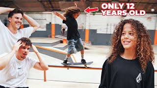 Meet The 12 YEAR OLD BELGIAN SKATE PRODIGY ft Noah De Jaeger [upl. by Sainana690]