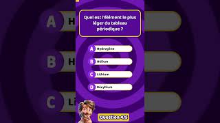 🎯 VIDÉO QUIZ MINUTE  Culture Générale Nº5 quiz test jeu quizzculturegénérale connaissance [upl. by Gupta]