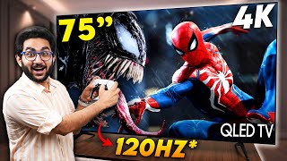 75 Inch QLED Google TV Gaming Beast amp Entertainment Giant  TCL 75P71B Pro [upl. by Melicent493]