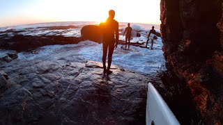 Olas de Chile  Surftrip Punta Lobos  GoPro POV [upl. by Grath]