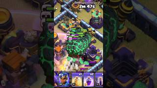 Mongolfiera Lavica💣 op clashofclansitalia bombs wow baloon overpowered coc subscribe like [upl. by Rubbico277]