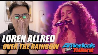 Loren Allred SHINES with quotOver The Rainbowquot  SemiFinals  AGT Fantasy League 2024  REACTION [upl. by Oilegor]