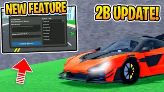 2B Visit NEW FEATURE Update In Car Dealership Tycoon [upl. by Xever]