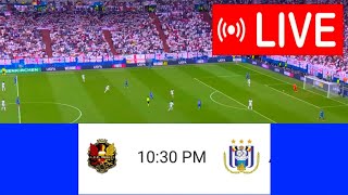 Live Match Tubize vs Anderlecht  Belgian Cup20242 [upl. by Heyward234]