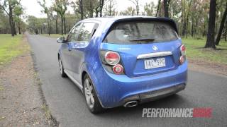 2014 Holden Barina RS engine sound and 0100kmh [upl. by Inasah131]