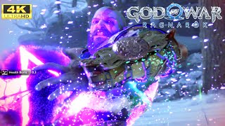 KRATOS VS FROST PHANTOM  GOD OF WAR RAGNAROK 4K 60 FPS PC ULTRA [upl. by Andrea]