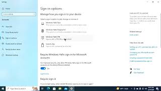 How to Set Pin in Windows 10 Windows 10 Me PAssword Kaise Lagaye Hindi [upl. by Ecinuahs]