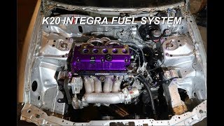 K20 Integra Fuel System [upl. by Schaaff]