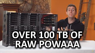 100TB at over 1GBs  The quotStorinatorquot is back [upl. by Nykal]