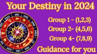 Your Destiny for January 2024  Tarot Card Reading  Pick Your Destiny Number Reading 🌞🌞 [upl. by Naoh]