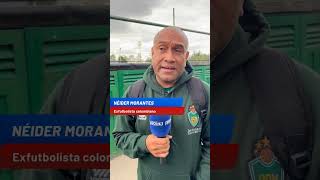 Néider Morantes y un apodo a Faustino Asprilla que no te puedes perder  GolCaracol [upl. by Lamrert278]