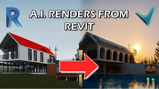 How to CREATE AI Renders directly from your REVIT MODEL  Veras AI [upl. by Neelrahs]