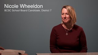 Interview with BCSC School Board Candidate Nicole Wheeldon [upl. by Mirabelle444]