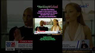 Ariana Grande amp Cynthia Erivo love the Philippine rendition of Wickeds Defying Gravity Wicked [upl. by Rebna795]