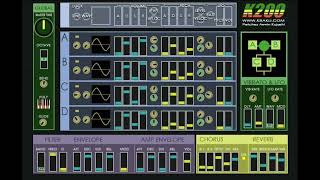 Free Krakli K200 FM Synth Headphone Ambience [upl. by Wey231]