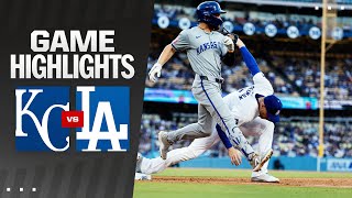 Royals vs Dodgers Game Highlights 61424  MLB Highlights [upl. by Aruabea]