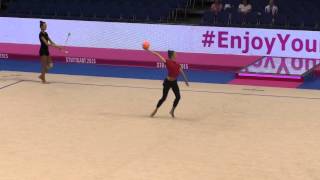 Melitina Staniouta  Rhythmic Gymnastics World Championships [upl. by Matheson]