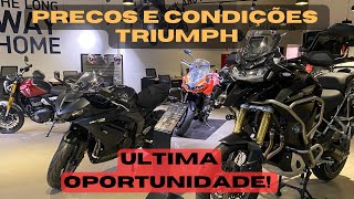 TRIUMPH PREÇOS E CONDIÇÕES DO MÊS DE DEZEMBRO 2024 [upl. by Stockmon]