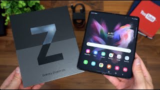 Samsung Galaxy Z Fold 3 Unboxing [upl. by Fariss]